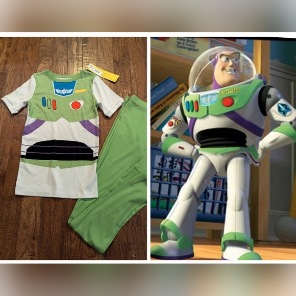 NWT Disney Toy Story Buzz lightyear Pyjama set youth size XL - Picture 1 of 7